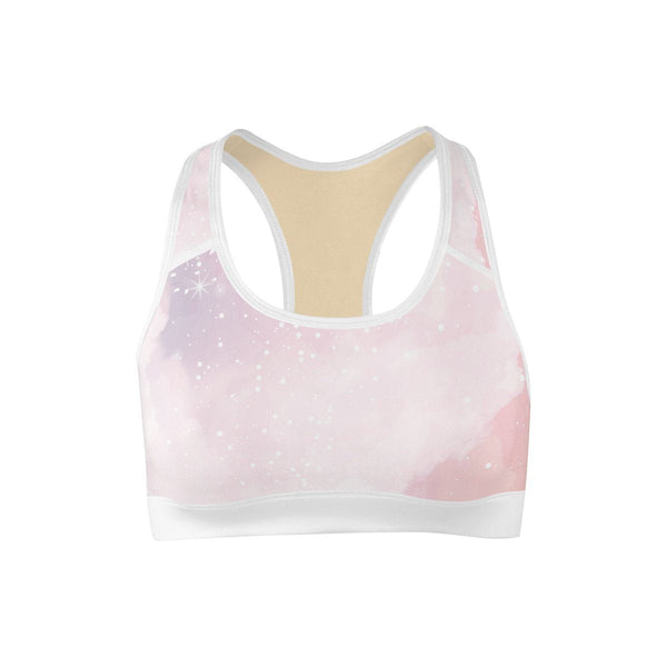 Pastel Sky Sports Bra  -  Yoga Top