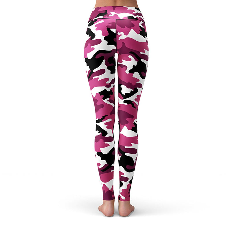 TACTICAL PINK CAMO, Leggings with pockets