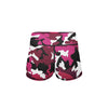 Pink Camo Yoga Shorts