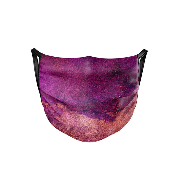Purple Planet Face Mask  -  Face Mask