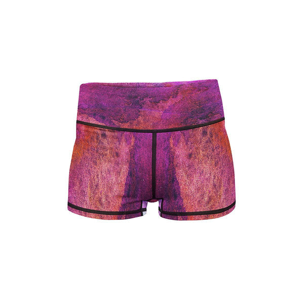 Purple Planet Yoga Shorts