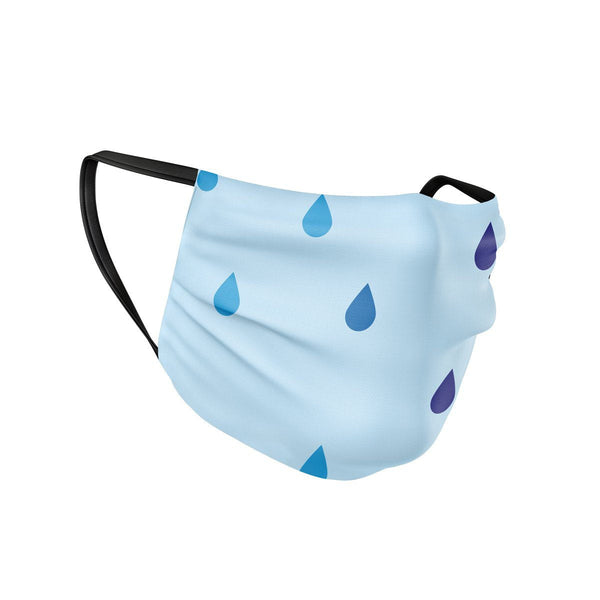 Rain Drops Face Mask  -  Face Mask