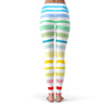 Rainbow Stripes Leggings  -  Yoga Pants