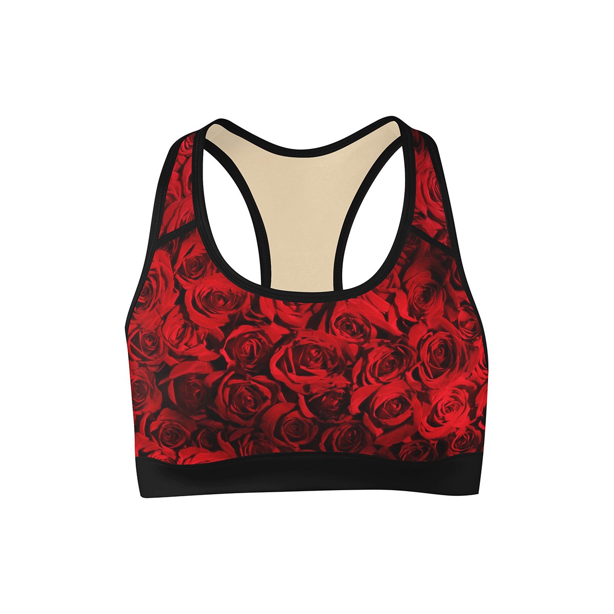 Red Rose Sports Bra
