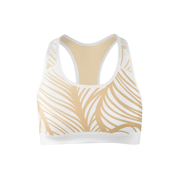 Royal Leaf Sports Bra  -  Yoga Top