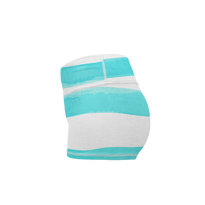 Sea Stripes Yoga Shorts  -  Women's Shorts