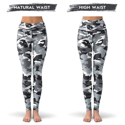 Leisure Stitching Camouflage Leggings Women High Waist 2019