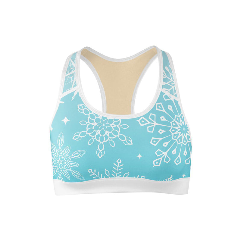 Best Deal for HUIACONG Snowflake Star Sport Bra Women Yoga Clothes Crop