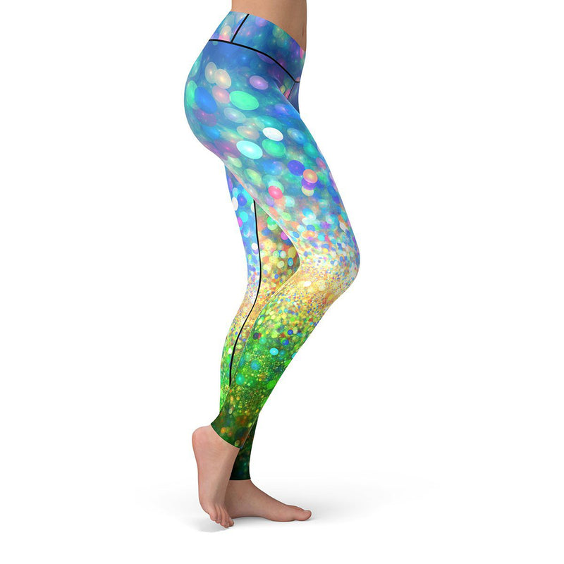 Milky Way Leggings  Fitness Yoga Pants