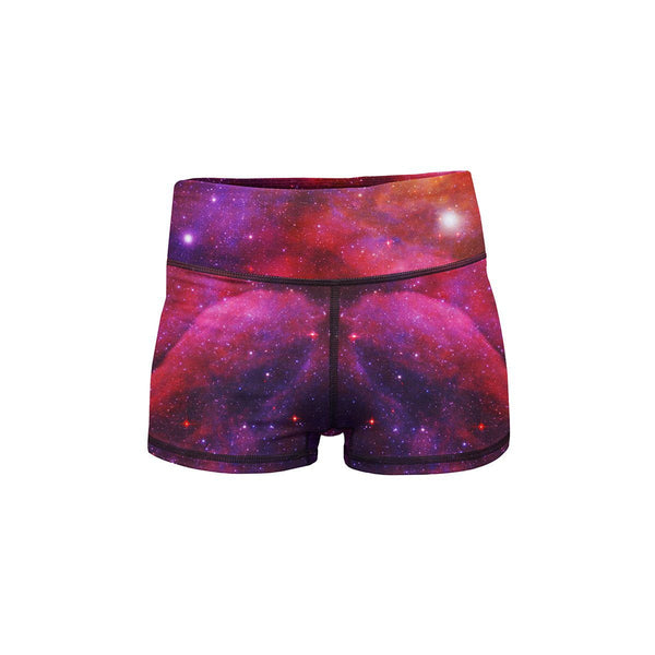 Starburst Galaxy Yoga Shorts