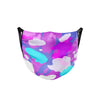 Sunburst Neon Face Mask  -  Face Mask