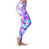 Sunburst Neon Leggings  -  Yoga Pants