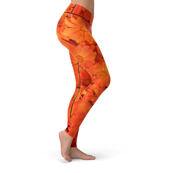 Buy Forever 21 Orange Mid Rise Leggings for Women Online @ Tata CLiQ