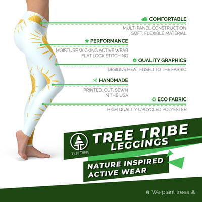 Sunny Leggings  -  Yoga Pants