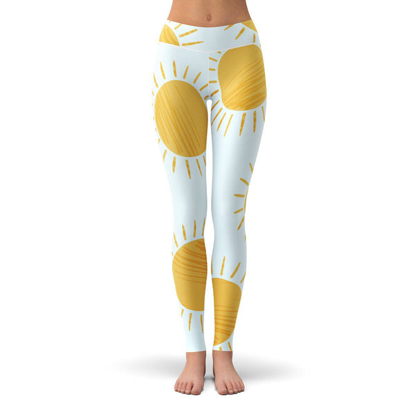Sunny Leggings  -  Yoga Pants