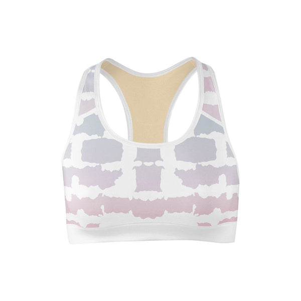 Tie Die Sports Bra  -  Yoga Top