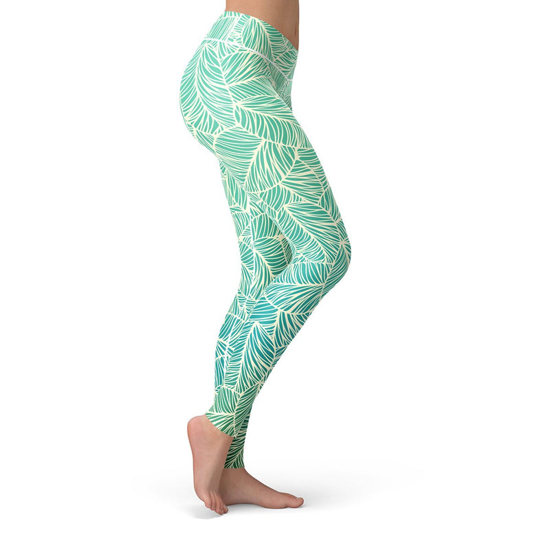 Vitamin Leaf Leggings  Comfortable Activewear Inspired by Nature